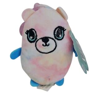 🎁 Beverly Hills Teddy Bear Co. knick knack toy shack Tye Dye Cat Stuffed Animal